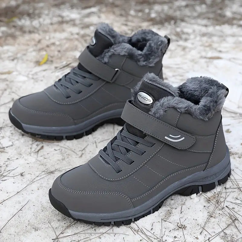 Gefütterte Damen-Schneestiefel für draußen – Ansicht 8