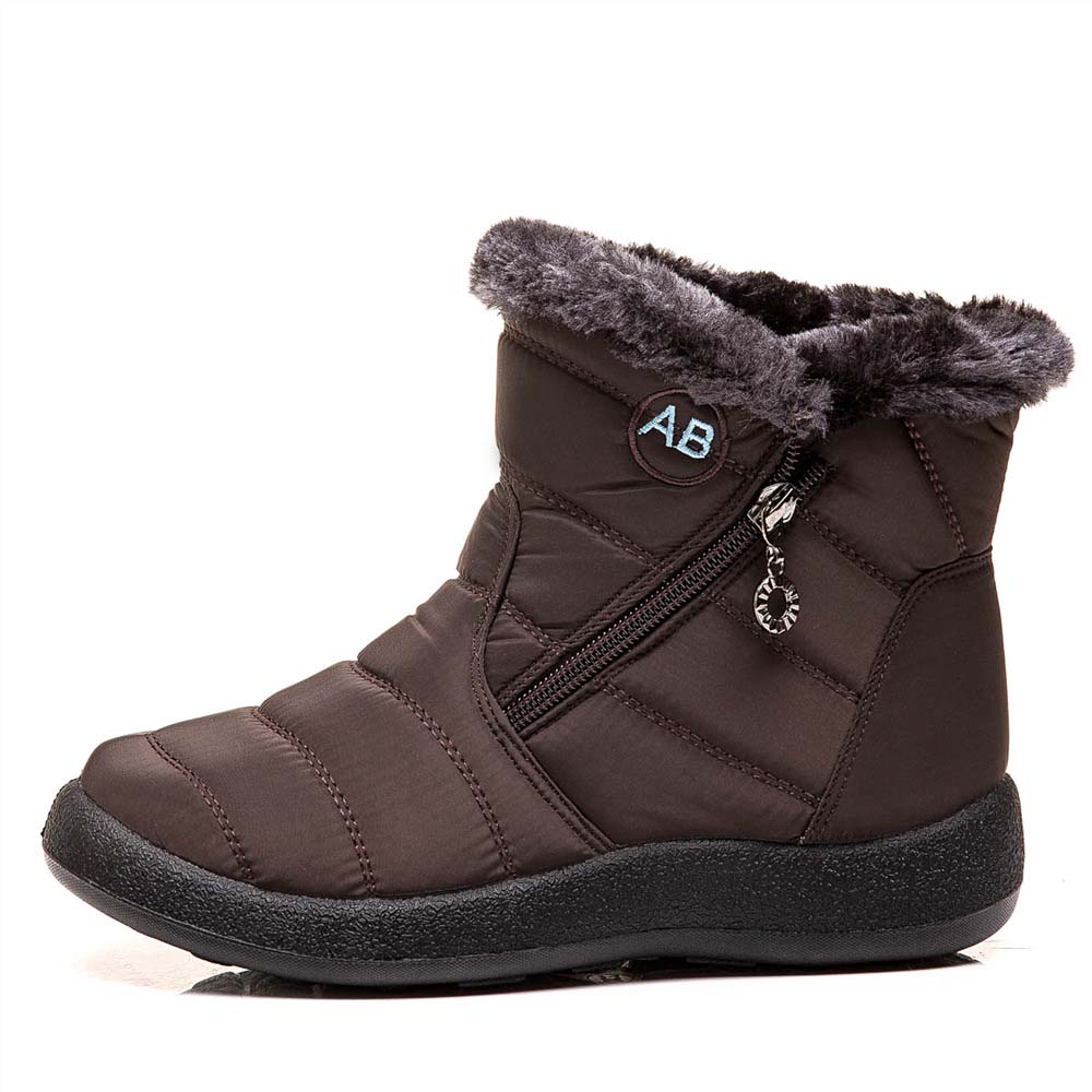 Warme wasserdichte Damen-Schneestiefel – Ansicht 18