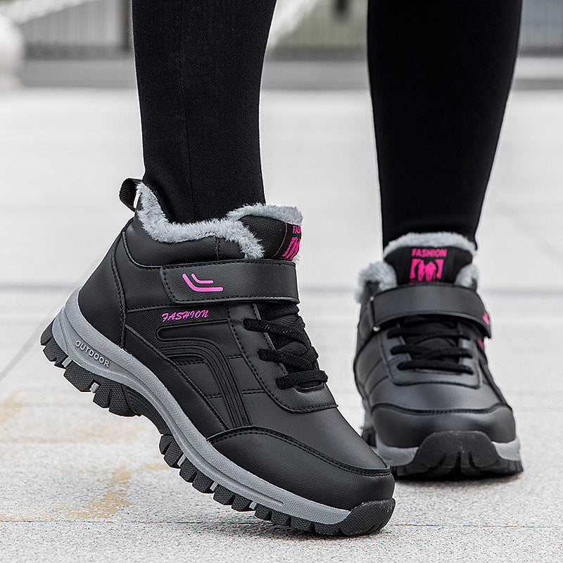 Warme Damen-Wintersneaker mit Plüschfutter – Ansicht 9