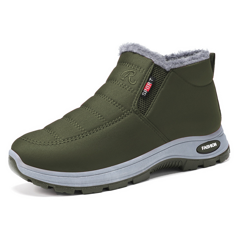 Warme wasserdichte Herren-Winterschuhe zum Hineinschlüpfen – Ansicht 4