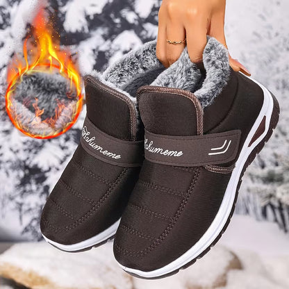 Warme Damen-Winterstiefel zum Hineinschlüpfen – Ansicht 4