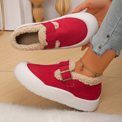 Gefütterte Damen-Winterslipper für drinnen und draußen – Ansicht 5