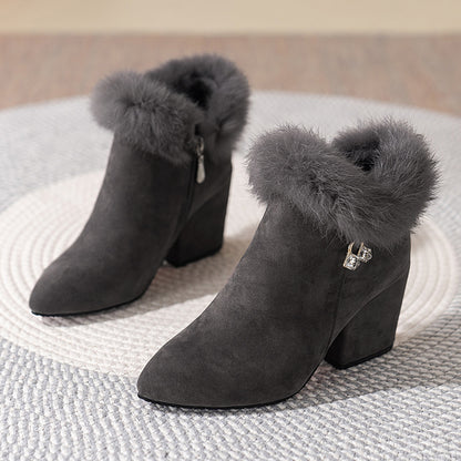 Damen-Stiefeletten mit Blockabsatz – Ansicht 12
