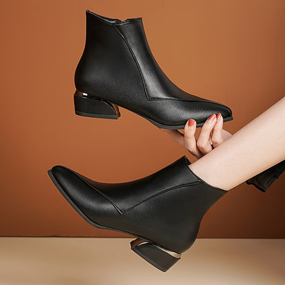 Damen-Stiefeletten mit niedrigem Blockabsatz – Ansicht 6