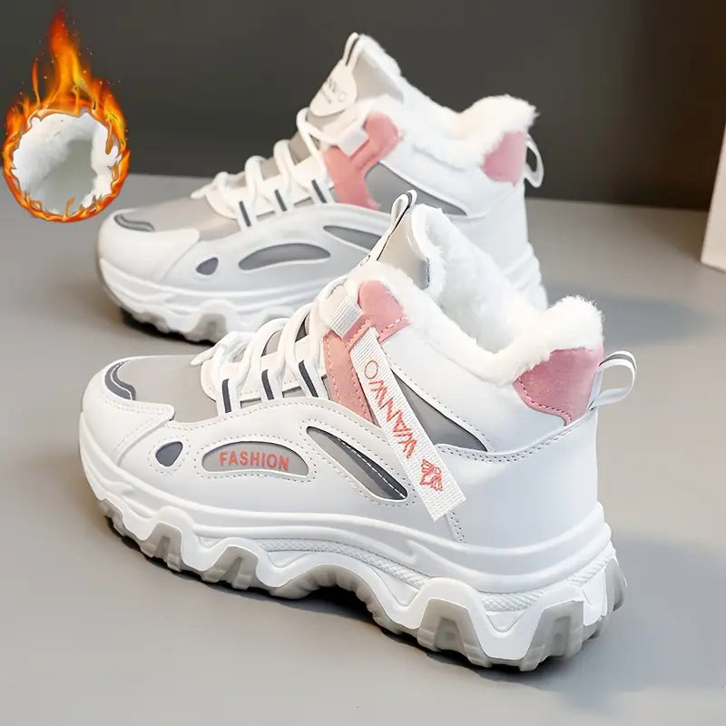 Warme Damen-Wintersneaker in großen Größen – Ansicht 3