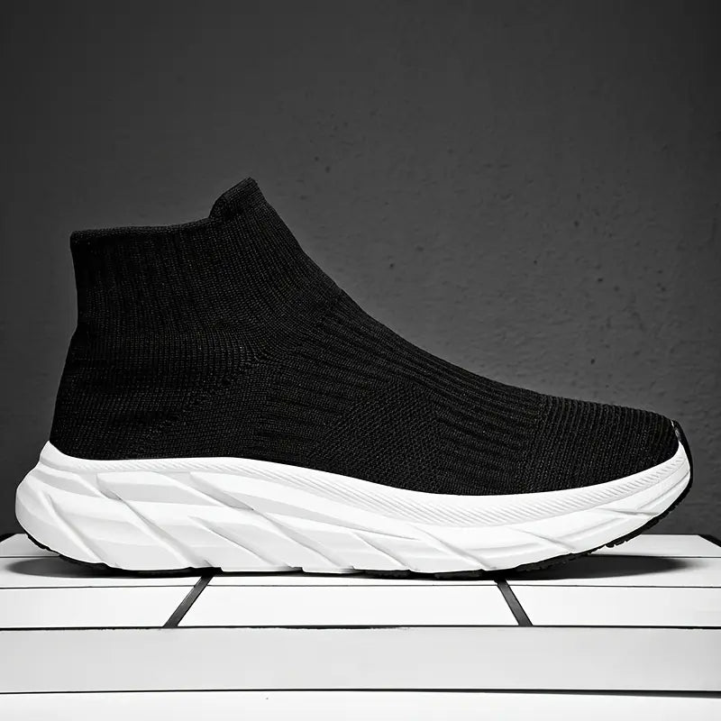 Gefütterte Unisex-Sneaker mit dicker Sohle – Ansicht 2