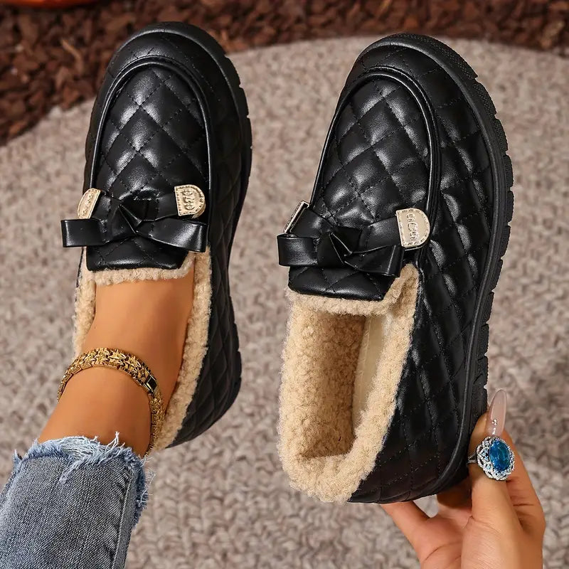 Wärmende wasserdichte Damen-Winterloafer – Ansicht 4