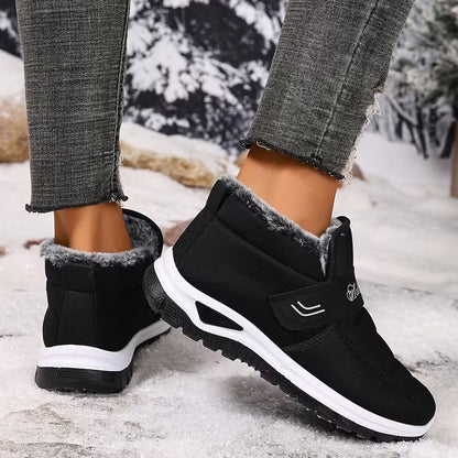 Warme Damen-Winterstiefel zum Hineinschlüpfen – Ansicht 6