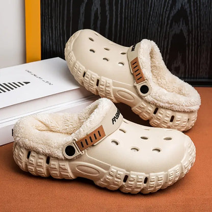 Unisex-Winterpantoffeln mit herausnehmbarem Fleecefutter – Ansicht 2