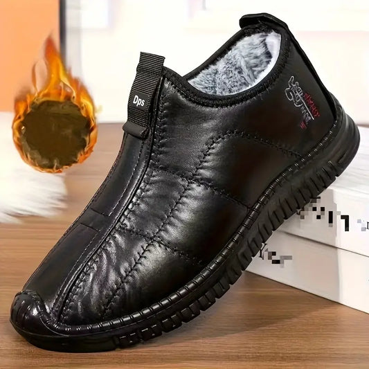 Wärmende Herren-Winterschuhe zum Hineinschlüpfen – Ansicht 1