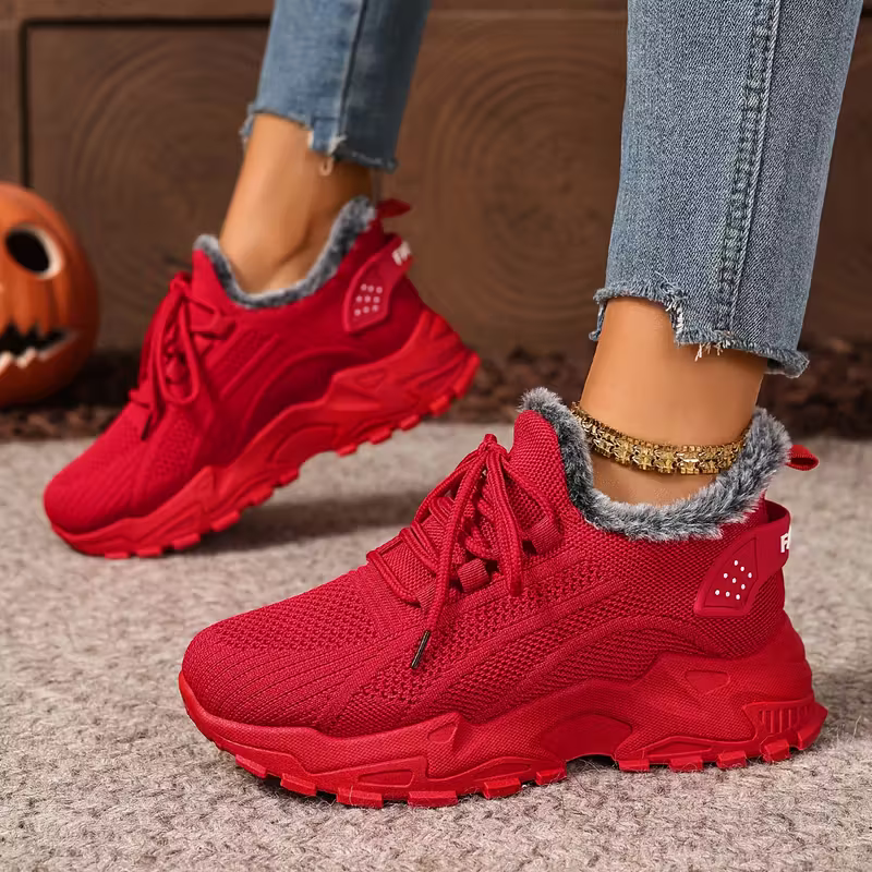 Damen-Wintersneaker mit Plüschfutter – Ansicht 15