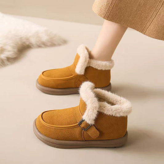 Damen-Winterstiefel mit dickem Plüschfutter – Ansicht 1