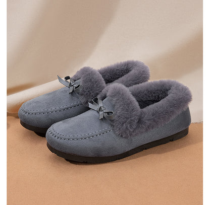 Warme flache Damen-Slipper – Ansicht 11