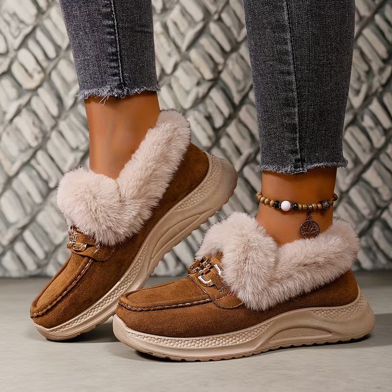 Damen-Winterloafer mit dicker Sohle – Ansicht 3