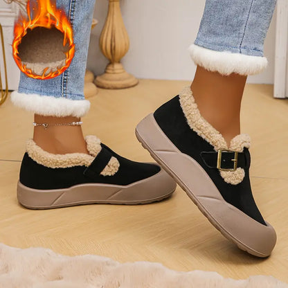 Gefütterte Damen-Winterslipper für drinnen und draußen – Ansicht 7