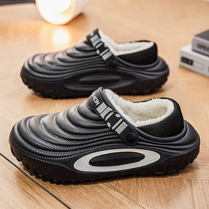 Wasserdichte Herren-Clogs mit Fleecefutter und weiter Passform – Ansicht 3