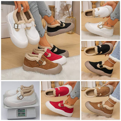 Gefütterte Damen-Winterslipper für drinnen und draußen – Ansicht 9