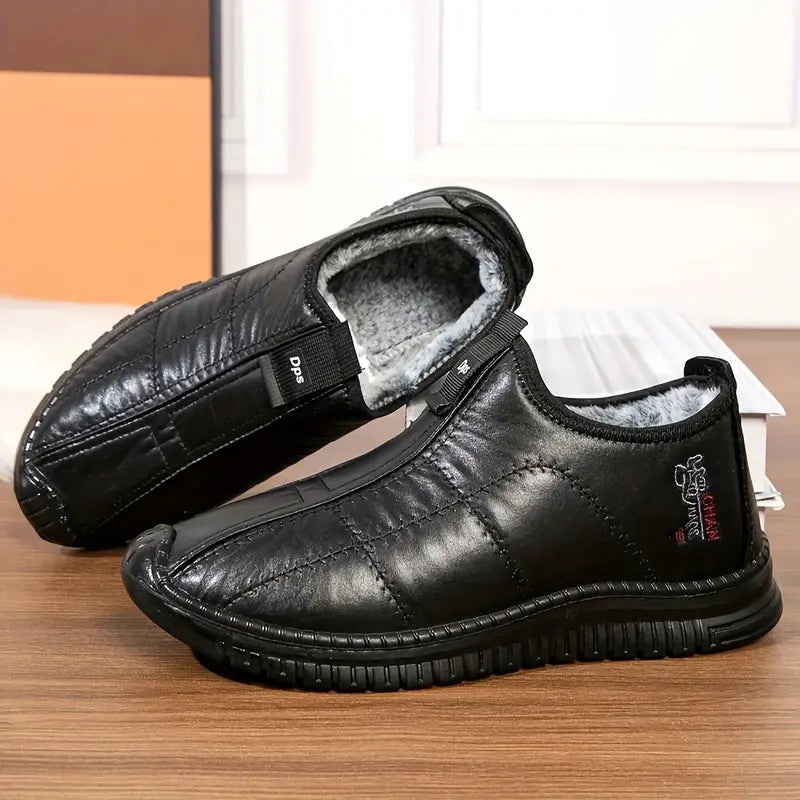Wärmende Herren-Winterschuhe zum Hineinschlüpfen – Ansicht 7