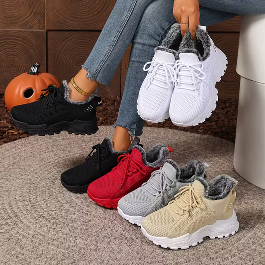 Damen-Wintersneaker mit Plüschfutter – Ansicht 1