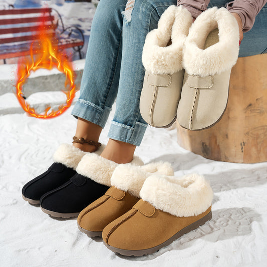 Gefütterte Damen-Schneestiefel zum Hineinschlüpfen – Ansicht 1