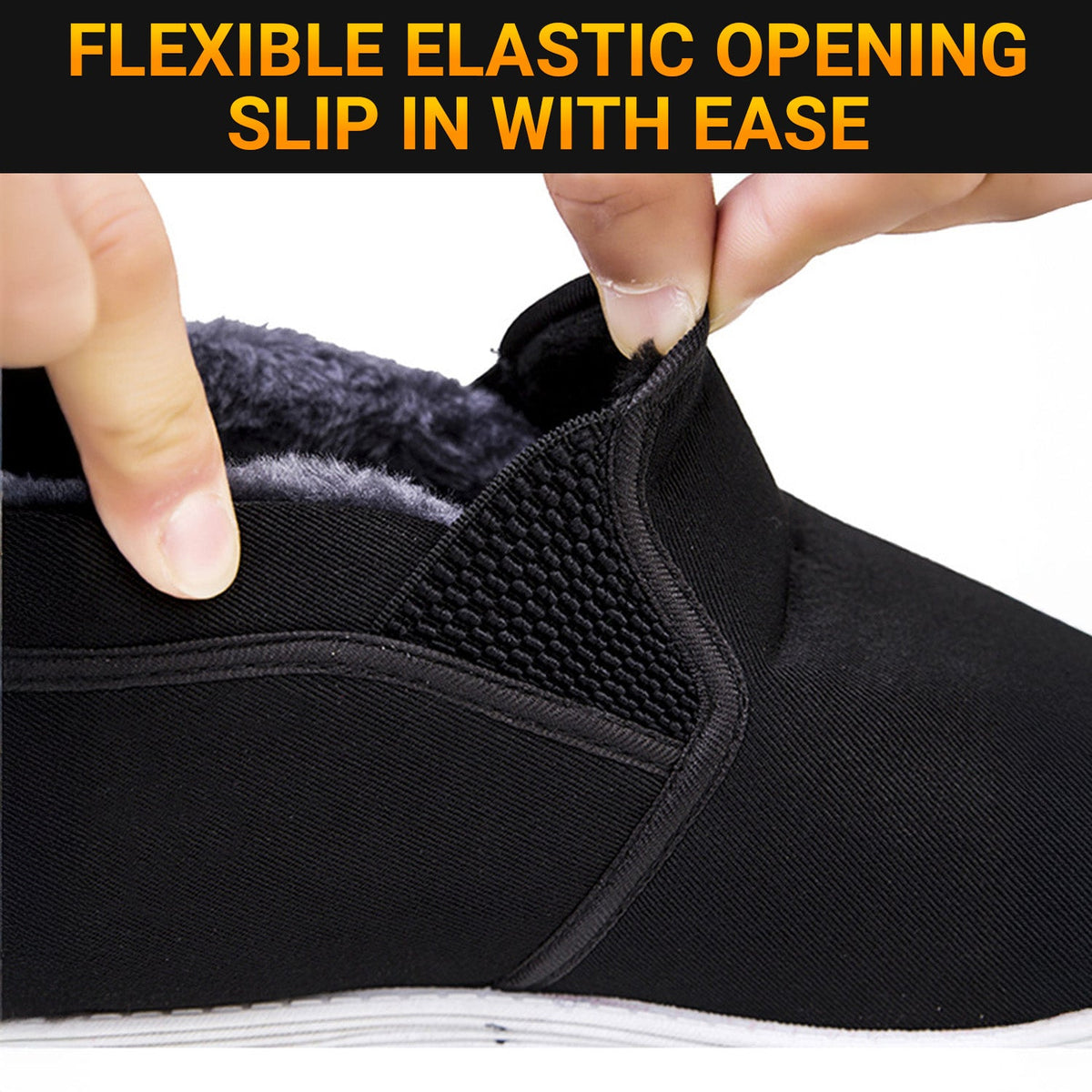 Gefütterte Unisex-Winterschuhe – Ansicht 9