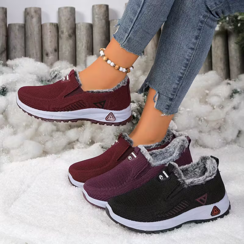 Bequeme warme Damen-Wintersneaker – Ansicht 4