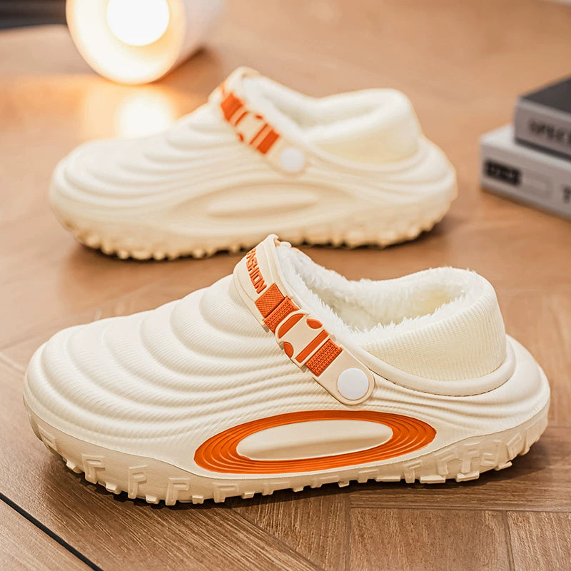 Wasserdichte Herren-Clogs mit Fleecefutter und weiter Passform – Ansicht 5