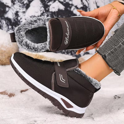 Warme Damen-Winterstiefel zum Hineinschlüpfen – Ansicht 10