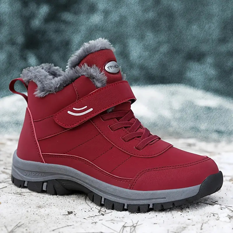Gefütterte Damen-Schneestiefel für draußen – Ansicht 4