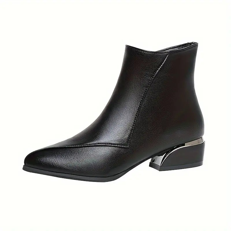 Damen-Stiefeletten mit niedrigem Blockabsatz – Ansicht 10