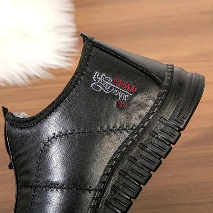 Wärmende Herren-Winterschuhe zum Hineinschlüpfen – Ansicht 3