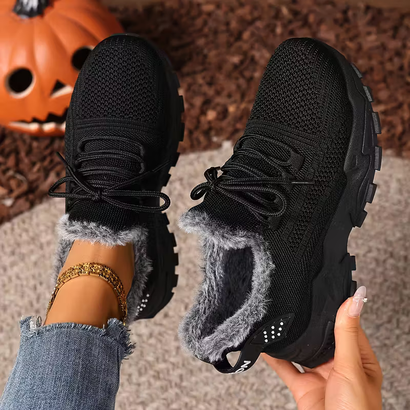 Damen-Wintersneaker mit Plüschfutter – Ansicht 7