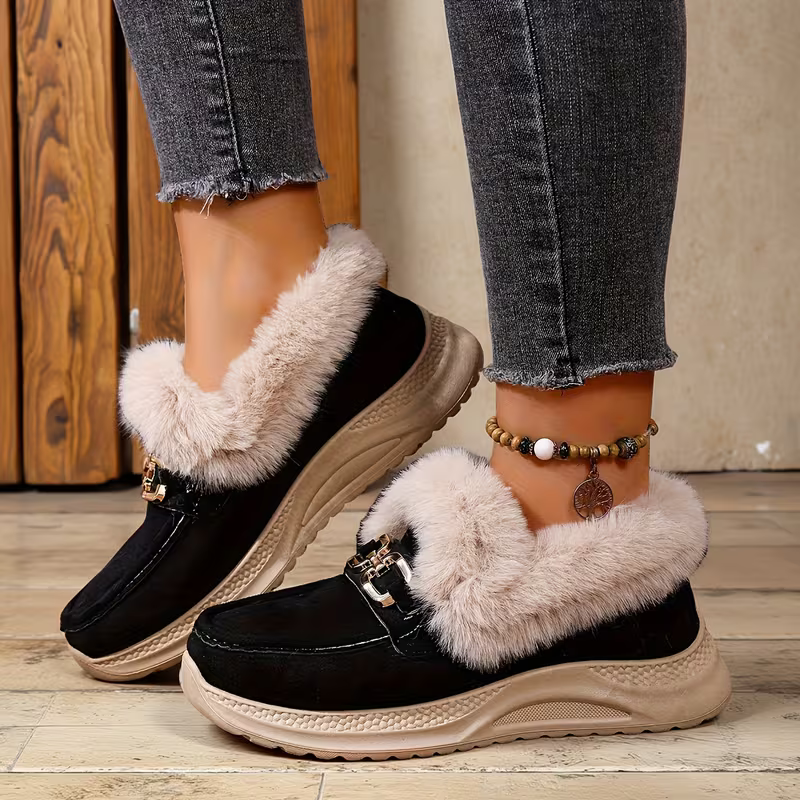 Damen-Winterloafer mit dicker Sohle – Ansicht 9