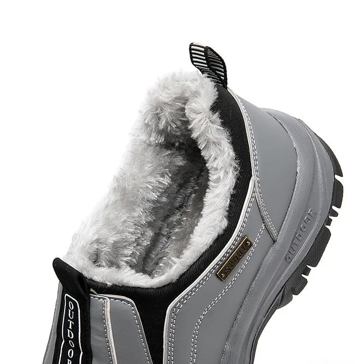 Wasserdichte Herren-Slipper mit Fleecefutter – Ansicht 8