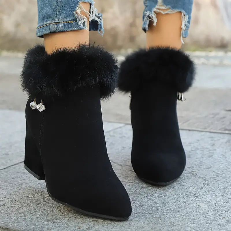 Damen-Stiefeletten mit Blockabsatz – Ansicht 5
