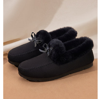 Warme flache Damen-Slipper – Ansicht 15