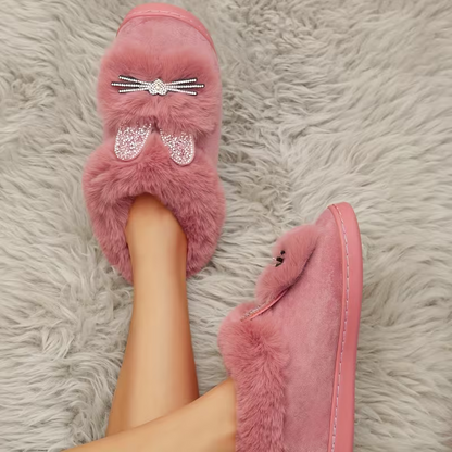 Bequeme warme Damen-Winterpantoffeln – Ansicht 8