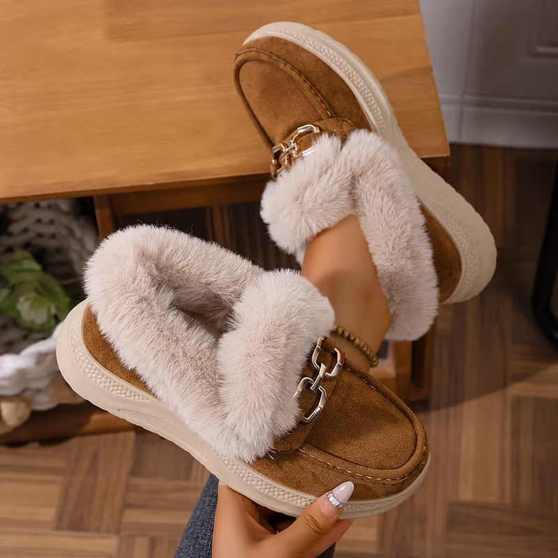 Damen-Winterloafer mit dicker Sohle – Ansicht 11