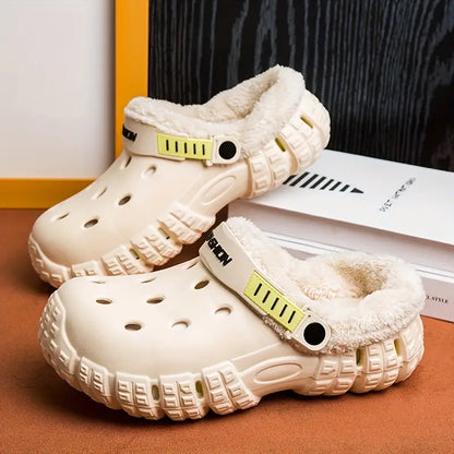 Unisex-Winterpantoffeln mit herausnehmbarem Fleecefutter – Ansicht 18