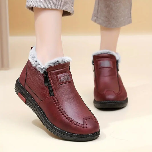 Warme wasserdichte Damen-Winterstiefel – Ansicht 1