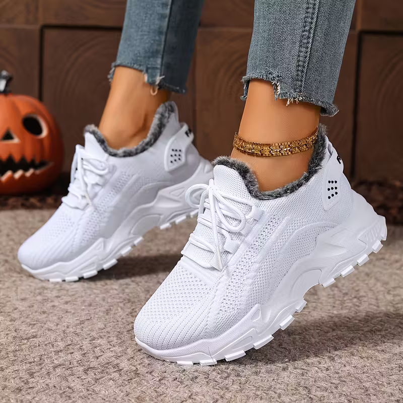 Damen-Wintersneaker mit Plüschfutter – Ansicht 3