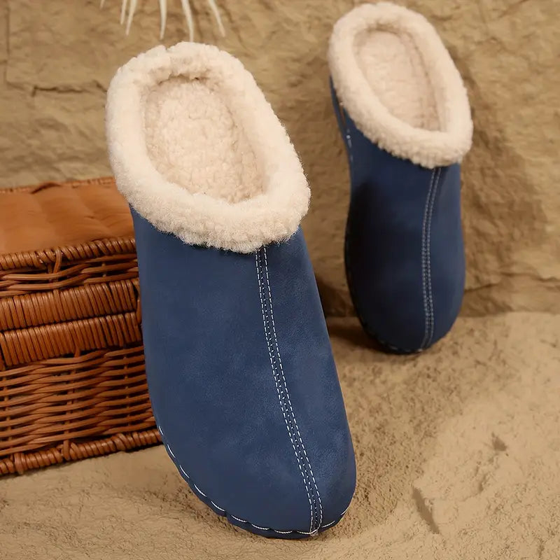 Warme Damen-Slipper mit Plateausohle – Ansicht 10