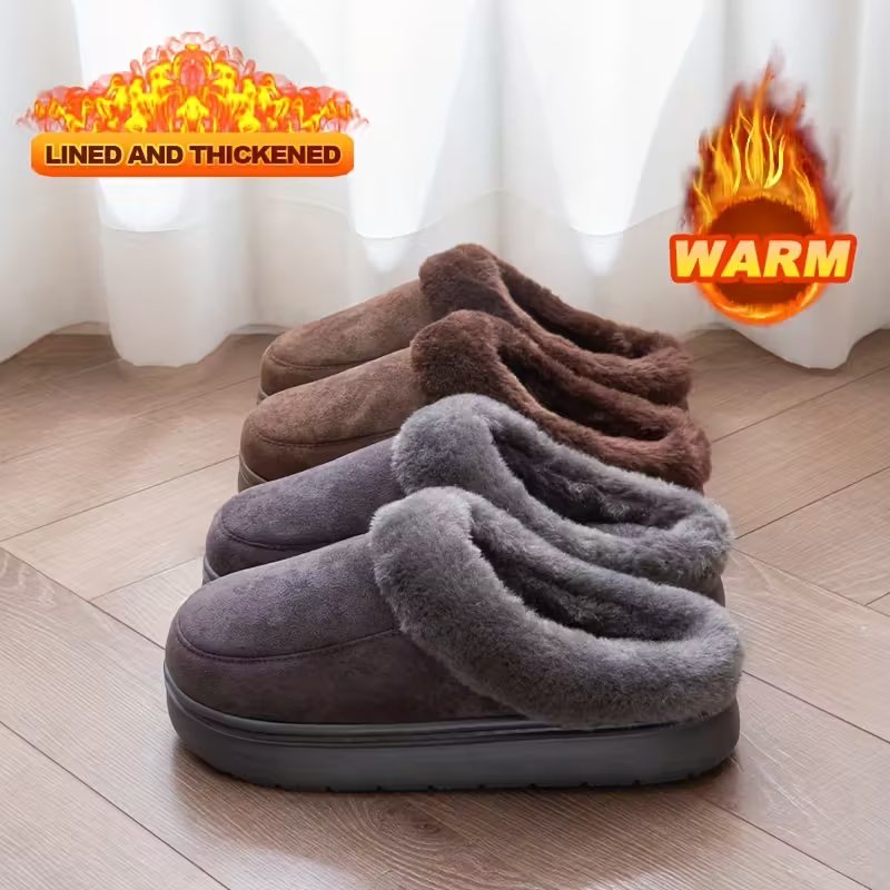 Warme Unisex-Plüschpantoffeln – Ansicht 10