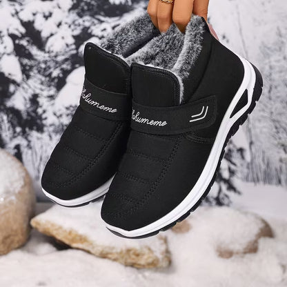 Warme Damen-Winterstiefel zum Hineinschlüpfen – Ansicht 7