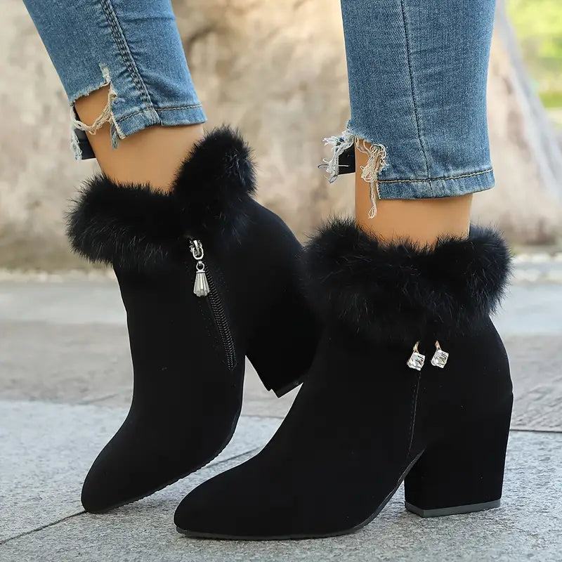Damen-Stiefeletten mit Blockabsatz – Ansicht 11