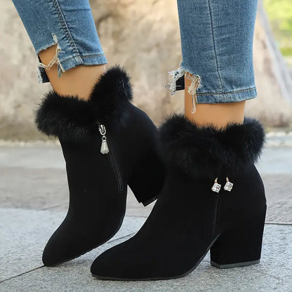 Damen-Stiefeletten mit Blockabsatz – Ansicht 11