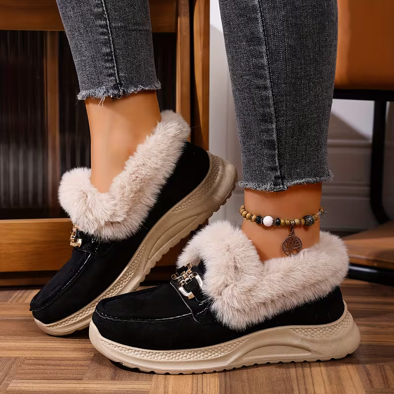 Damen-Winterloafer mit dicker Sohle – Ansicht 1