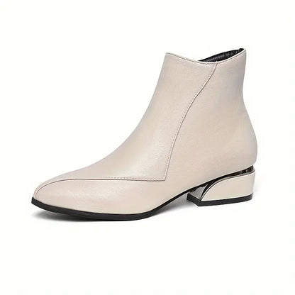 Damen-Stiefeletten mit niedrigem Blockabsatz – Ansicht 9