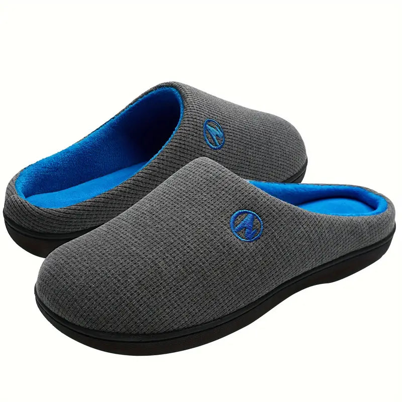 Damen-Pantoffeln mit Memory-Schaum und Plüschfutter – Ansicht 2