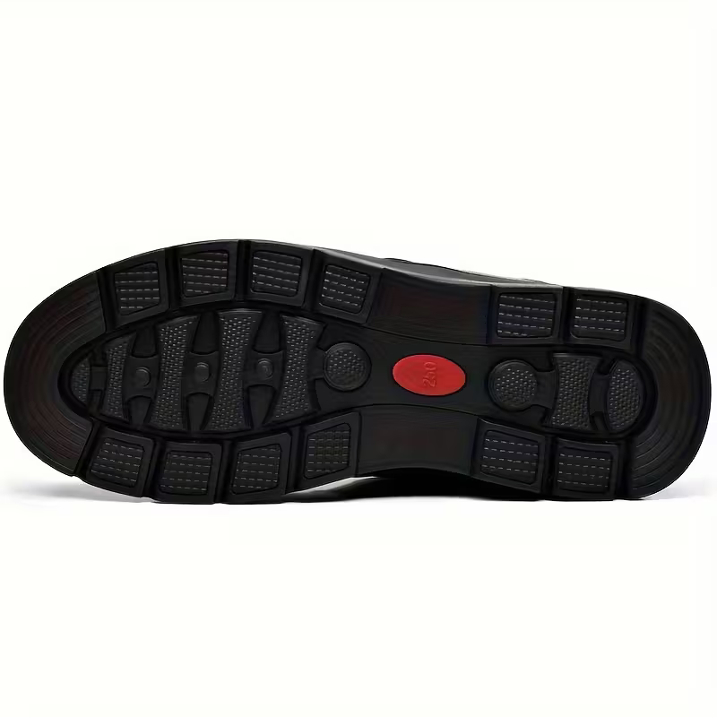 Herren-Winterschuhe aus Echtleder mit warmem Futter – Ansicht 7